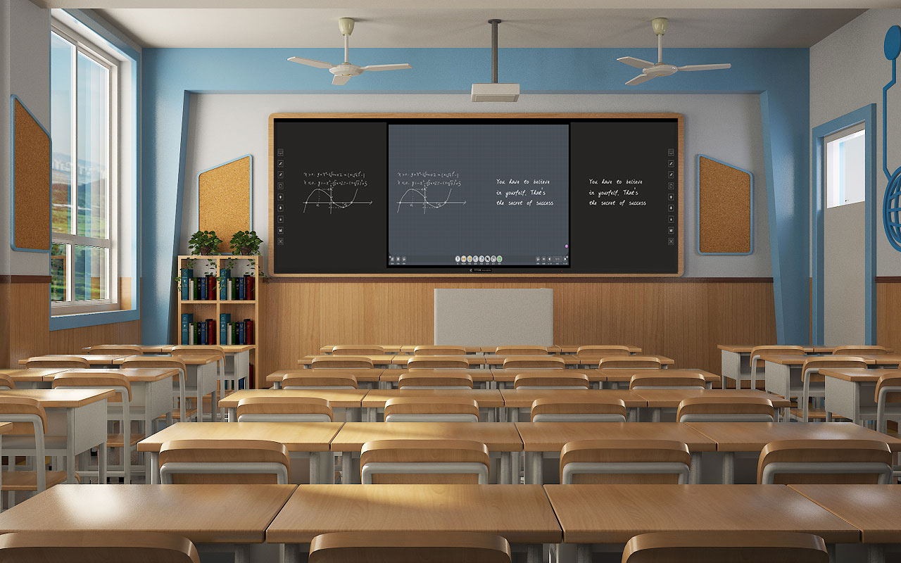 方成板書教學(xué)一體機，為何如此受龐?